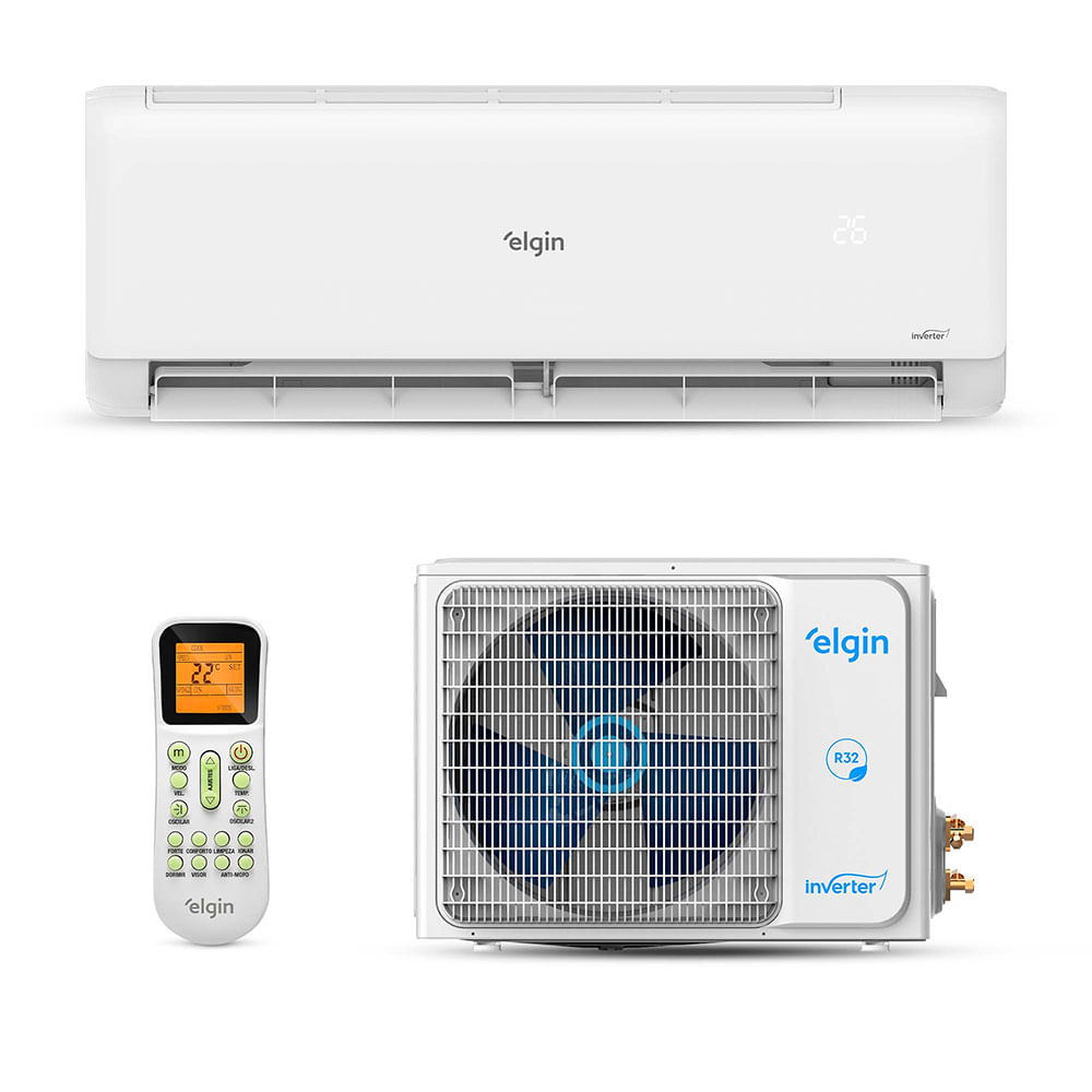 Split Hi-Wall Elgin Eco Inverter II 9.000 Btu/h Frio 220V R-32